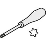 Torx-Schlüssel ISO DMN 3124 Bruttogewicht 20g PRAMET