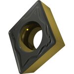 Drehwendeschneidplatte ISO CCMT 120408E-RM:T9415 D. 5,5mm MT-CVD beschichtet - VPE: 10