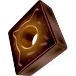 Drehwendeschneidplatte ISO CNMG 160608E-RM:T8430 D.6,35mm PVD beschichtet - VPE: 10