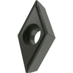 Drehwendeschneidplatte ISO DCMT 070202E-FF2:TT010 Bohrungs-D. 2,8mm Farbe Grau - VPE: 10