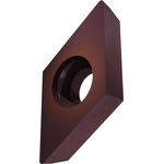 Drehwendeschneidplatte ISO DCMW 11T304:T8415 D.4,4mm PVD beschichtet Goldbraun - VPE: 10