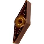 Drehwendeschneidplatte ISO VNMG 160412E-FM:T8430 Bohrungs-D. 3,81mm PVD PRAMET - VPE: 10