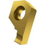 Drehwendeschneidplatte ISO X61 0602-215 R1:6640 Tiefe 2,2mm MT-CVD beschichtet - VPE: 10