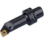 Klemmhalter ISO C3-SCLCR-13075-09 D.32mm m. Polygonkupplung Rechtslauf