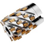 Walzenstirnfräser ISO 50T05R-C90SD12X55 D.22mm Rechtslauf Schneid-D.50mm