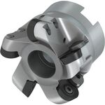 Kopier-Planfräser ISO 66A05R-SCMORD16-CF D.27mm m. Wendeplatte Schneid-D.66mm