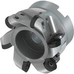 Kopier-Planfräser ISO 80A06R-SCMORD16-CF D.27mm m. Wendeplatte Schneid-D.80mm