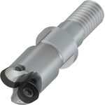 Kopier-Planfräser ISO 10E2R020M06-SRD05-CF D.6,5mm m. Wendeplatte Schneid-D.10mm