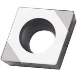 Drehwendeschneidplatte ISO CCGW 060204E-B:TB310 D. 2,8mm Farbe Silber-Schwarz - VPE: 2