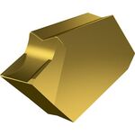 Drehwendeschneidplatte ISO LFUX 040800TR:T8330 Tiefe 4,9mm PVD beschichtet Gold - VPE: 10