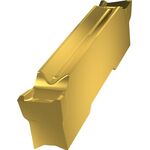 Wendeschneidplatte ISO GL4-D400G02R12-PR:G8330 Breite 4mm PVD beschichtet Gold - VPE: 10