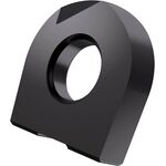 Fräswendeschneidplatte ISO RC 08:M4310 D.3mm PVD beschichtet Farbe Lila-Schwarz - VPE: 10