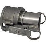 Hebelarmk.Safe-Lock Kamlok Typ C VA (1.4408) 75,18mm 2 1/2 Zoll Schl.-Gr.63mm