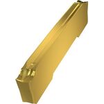 Wendeschneidplatte ISO GL2-D200G02L12-PM:G8330 Breite 2mm PVD beschichtet Gold - VPE: 10