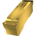 Wendeschneidplatte ISO GL6-D600M04-PR:G8330 Breite 6mm PVD beschichtet Gold - VPE: 10