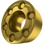 Fräswendeschneidplatte ISO RPEX 1204MOSN-12:M8340 D.4,4mm PVD beschichtet Gold - VPE: 10