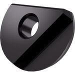 Fräswendeschneidplatte ISO PPH 3000-CL1:2003 D.8mm PVD beschichtet Lila-Schwarz - VPE: 5