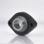 Flanschlager-Gehäuseeinheit UCFL209 45 mm oval SNR