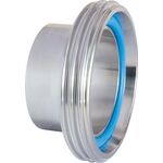 Milchrohrverschraubung Typ VMS VA (1.4301) Nenn-Gr.130x1/4 Zoll