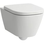 Laufen Wand-Tiefspül-WC Pack MEDA Adv. spülr verd. Befest mit WC-Sitz weiß