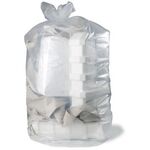 Abfallsack Premium Größe XXL Maße 1240+840x2500mm PE transp. Inhalt 2500l S.100µ - VPE: 20