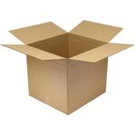 Faltkarton 1-wellig Maße 550x500x500mm Qualität 1.30 C braun TRANSPAK - VPE: 25
