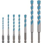 Bohrer-Set EXPERT HEX-9 Multi Construction 7-tlg.4/5/6/6/8/10/12mm BOSCH