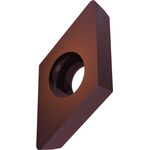 Drehwendeschneidplatte ISO DCMW 070204:T8415 D.2,8mm PVD beschichtet Goldbraun - VPE: 10