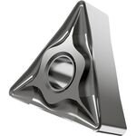 Drehwendeschneidplatte ISO TNMG 160404E-NF:HF7 Bohrungs-D. 3,81mm Farbe Silber - VPE: 10