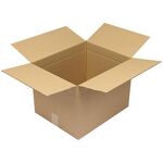 Faltkarton 1-wellig Maße 430x350x315mm Qualität 1.30 C braun TRANSPAK - VPE: 25