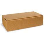 Flaschengeschenkkarton Maße 361x188x94mm natur offene Welle natur TRANSPAK - VPE: 25