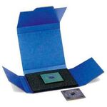 Chipbox Maße 100x60x15mm Wellpappe blau TRANSPAK - VPE: 50