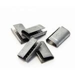 Metallverschlusshülse f.Bandbreite 16mm verzinkt aufgerauht TRANSPAK - VPE: 1000