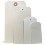Etiketten m.Anhängeöse Maße 80x160mm Qualität 190g/qm altweiß TRANSPAK - VPE: 1000