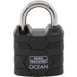 Zylindervorhangschloss 490 NI 30 Schlosskörper-B.30mm MS versch.-schl. - VPE: 10