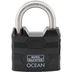 Zylindervorhangschloss 490 Ni 60 Schlosskörper-B.60mm MS versch.-schl. - VPE: 5