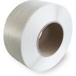 Umreifungsband Bandbreite12xStärke0,63mm Länge 3000m PP weiß Kern 200mm TRANSPAK - VPE: 2