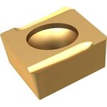 Drehwendeschneidplatte ISO CCGT 09T304ER-SI:T8315 D.4,4mm PVD beschichtet Gold - VPE: 10