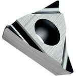 Drehwendeschneidplatte ISO TPGX 090202FR-JZ:TT010 Bohrungs-D. 2,5mm Farbe Grau - VPE: 10