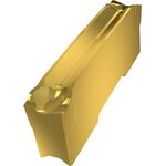 Wendeschneidplatte ISO GL4-D400G02L12-PM:G8330 Breite 4mm PVD beschichtet Gold - VPE: 10