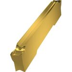 Wendeschneidplatte ISO GL2-D200G02R12-PR:G8330 Breite 2mm PVD beschichtet Gold - VPE: 10