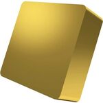 Fräswendeschneidplatte ISO SNUN 150412:M8330 Tiefe 13,5mm PVD beschichtet Gold - VPE: 10