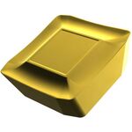 Fräswendeschneidplatte ISO SPKR 1504EDSR:M8330 Tiefe 12mm PVD beschichtet Gold - VPE: 10