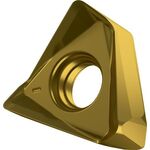 Fräswendeschneidplatte ISO TNGX 160608SR-F:M8340 D.4,4mm PVD beschichtet Gold - VPE: 10