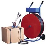 Abrollwagen Basic f.PP/PET-Band Großrollen fahrbar Kerndruchmesser 200/280/406mm