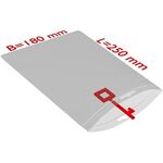 Druckverschlussbeutel m.Eurolochung Maße 180x250mm S.50µ PE transparent TRANSPAK - VPE: 1000