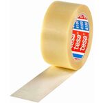 Klebeband tesa 4100 Breite 50mm L.66m S.65µ PVC transparent leise geprägt TESA - VPE: 36