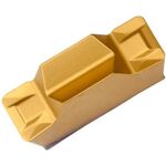 Drehwendeschneidplatte ISO LCMF 061608-M:T8330 Tiefe 3mm PVD beschichtet Gold - VPE: 10