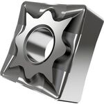 Drehwendeschneidplatte ISO SNMG 120408E-NF:HF7 Bohrungs-D. 5,16mm Farbe Silber - VPE: 10