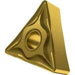 Drehwendeschneidplatte ISO TNMG 160408E-NF:T8315 D.3,81mm PVD beschichtet Gold - VPE: 10